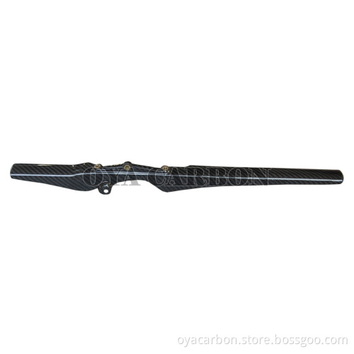 Carbon Fiber Autocycle Parts Upper Chainguard for Triumph 2011 Speed Triple
